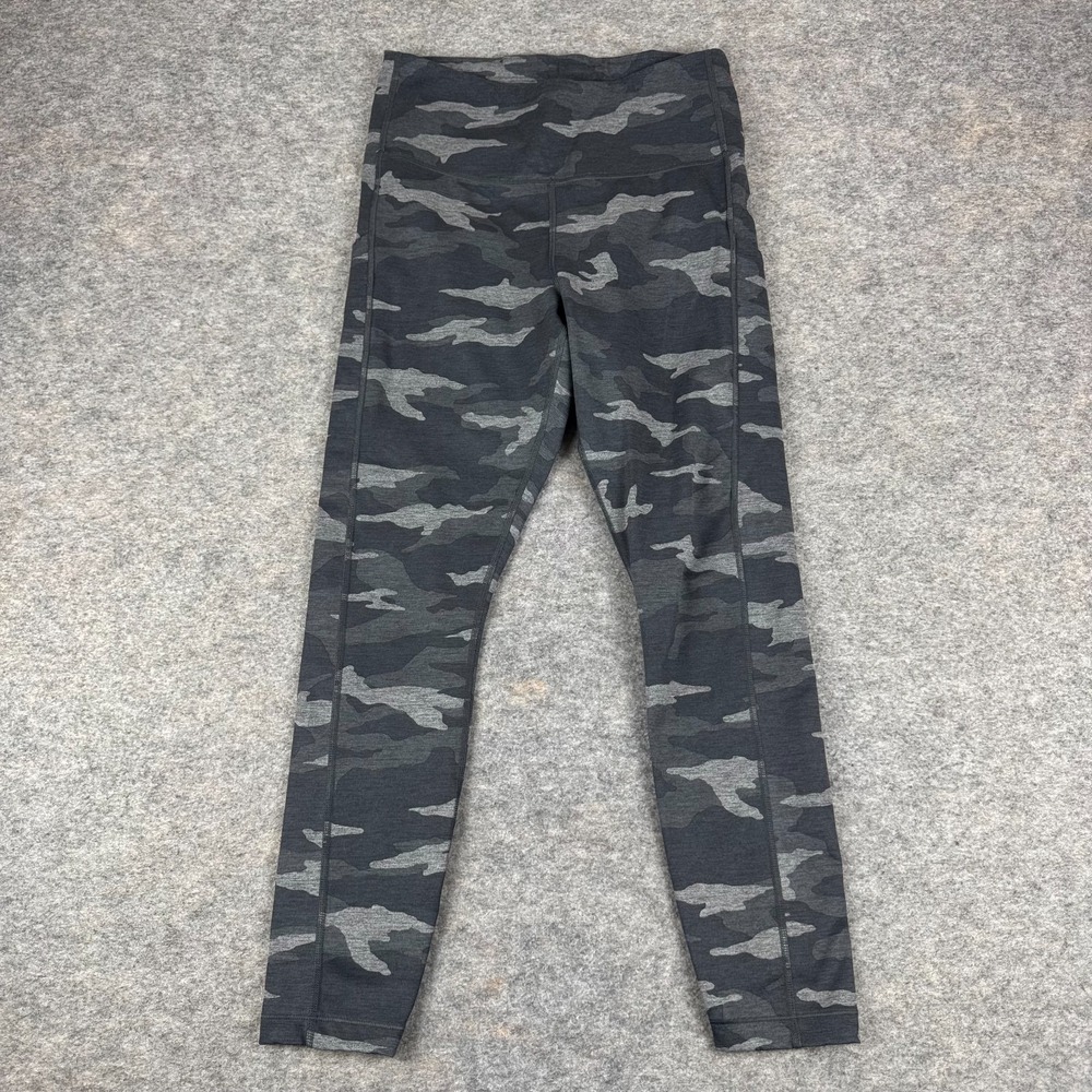 Athleta Ultimate Camo 7/8 Tight 25" Polyester Stretch Camouflage Womens Small S